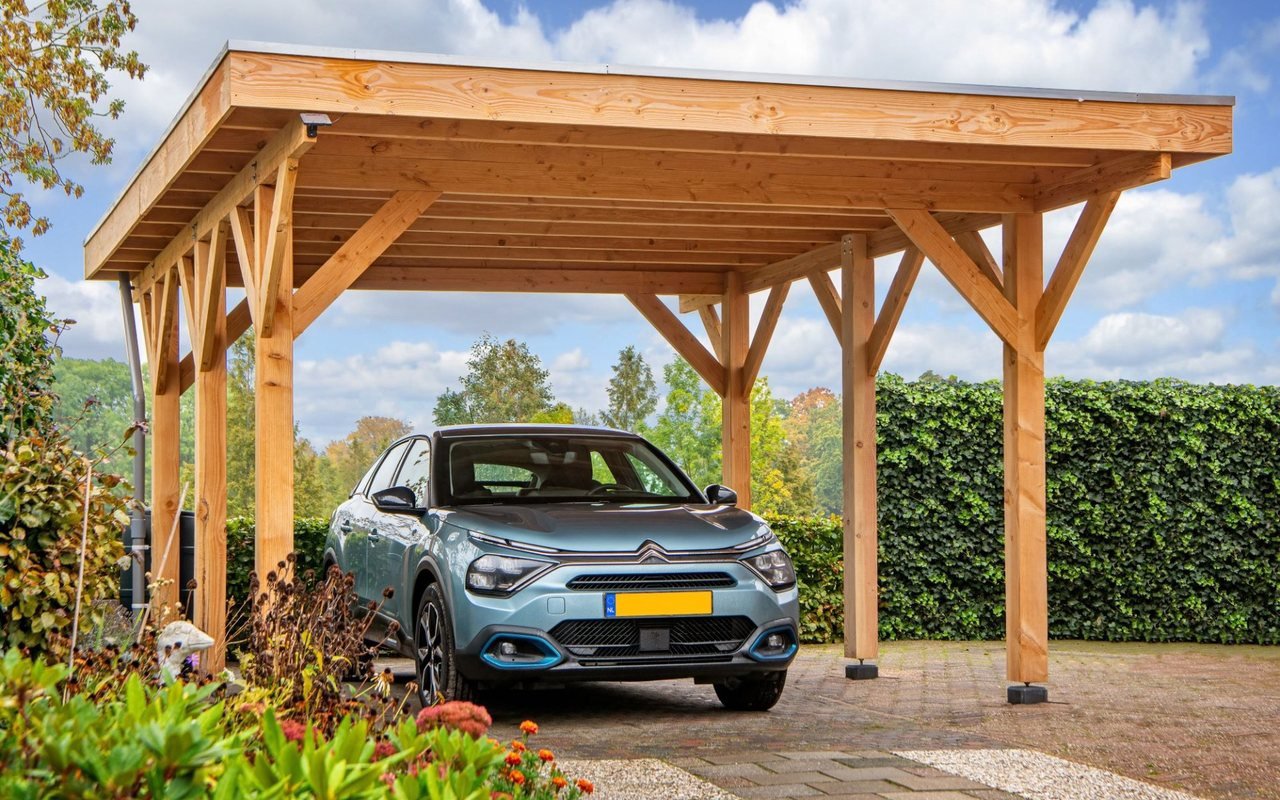 Staanders, balken en liggers: welke maten voor je overkapping?