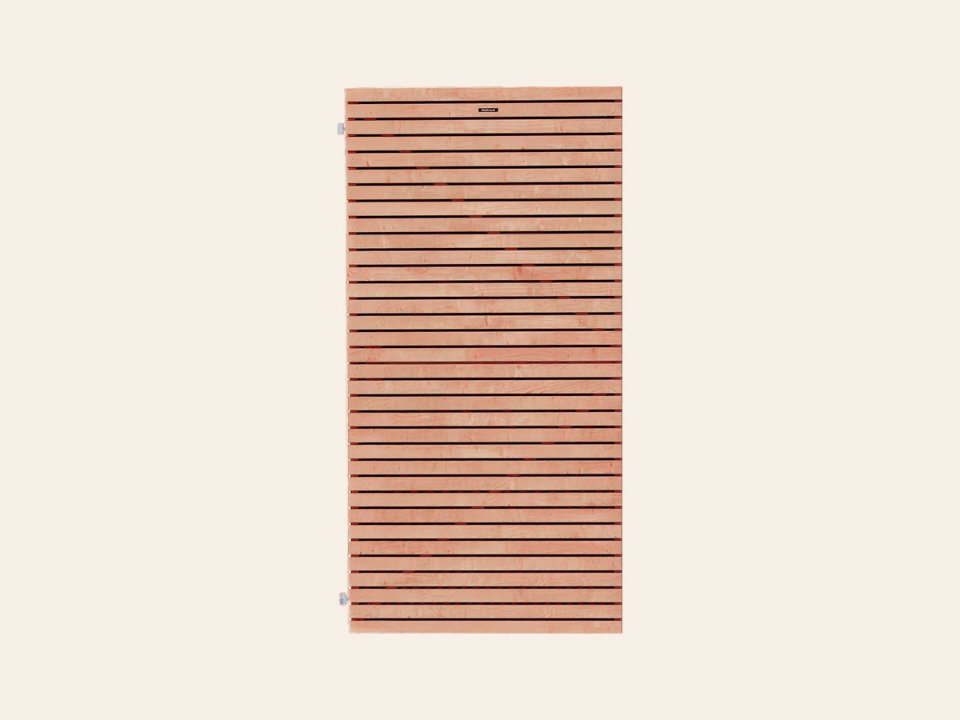 Tuindeur Stalen frame Elan Stalen frame 100 × 180cm Lariks / Douglas