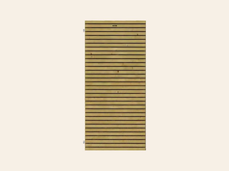 Tuindeur Stalen frame Elan 100 × 180cm Geïmpregneerd