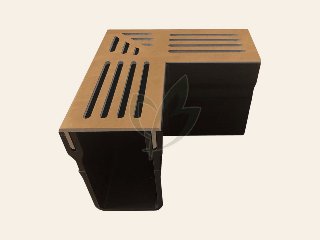 Garden Drain hoekstuk 100 / 65 cm