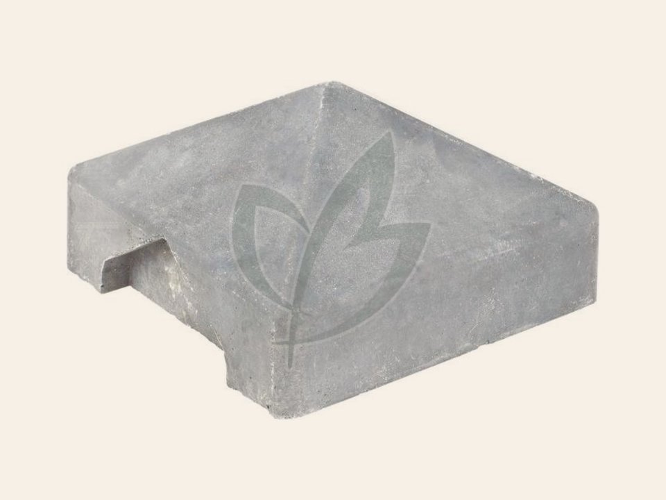 Afdekkap Beton Wit/Grijs