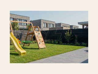 Aanbouwschommel speeltoestel Challenger, geschaafd Grenen & Douglas