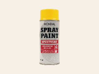 Mondial Spray Paint Ral 1023 Hoogglans Verkeersgeel 400 ml