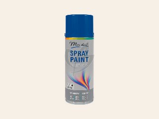 Mondial Spray Paint Ral 5010 Hoogglans Gentiaan Blauw 400 ml
