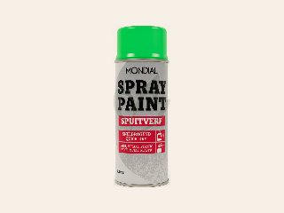 Mondial Spray Paint Ral 6018 Hoogglans Geelgroen 400 ml