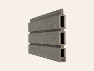 Composiet Triple Rhombus profiel 2,1 × 16 × 180 cm Teak Silver Gray