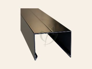 Aluminium afdekkap 4,5 × 6,1 × 179,5 cm Zwart