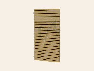 Tuindeur Elan Excellent, 100 × 180 cm, groen geïmpregneerd