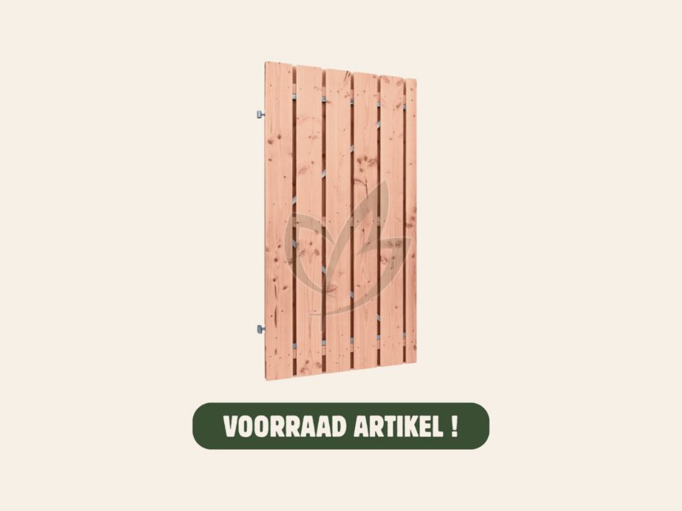 Deur op stalen frame Douglas Geschaafd 120 × 195 cm