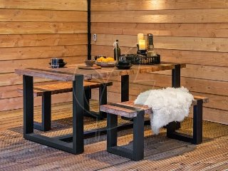 Teak Dinnerset Wellington