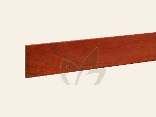 3 x 20 x 550 cm Hardhout Fijnbez.