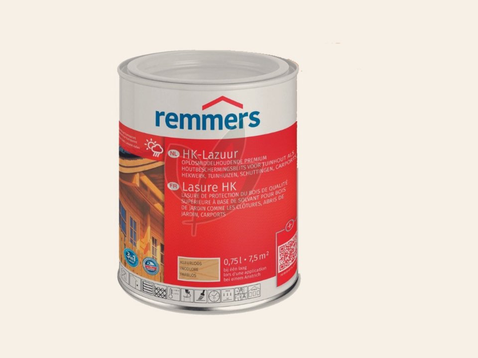Remmers HK-Lazuur 3in1 kleurloos