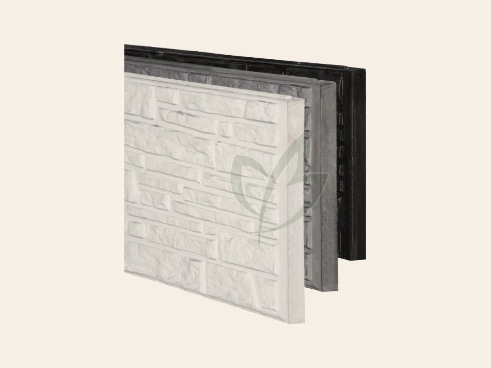Betonplaat Rustico Motief
