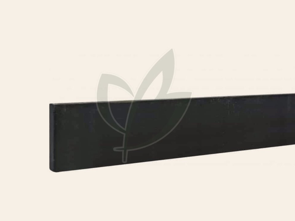 Betonplaat glad Antraciet gecoat