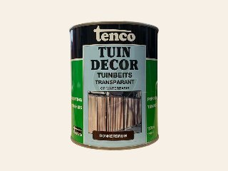 Tenco tuindecor transparante beits Donkerbruin Div