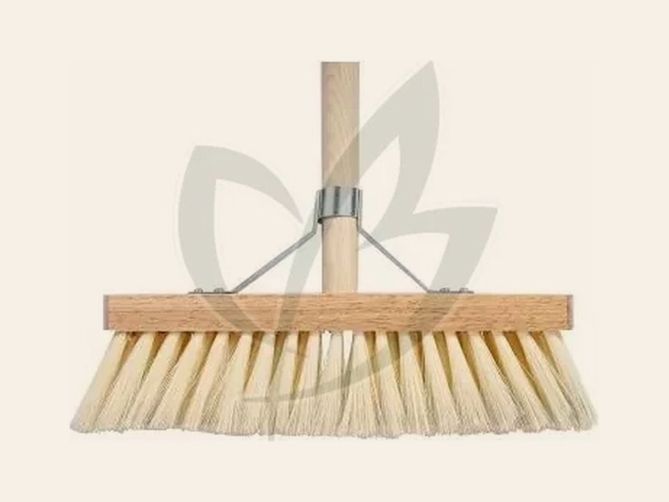 Bezem fiber compleet m. steel 140cm