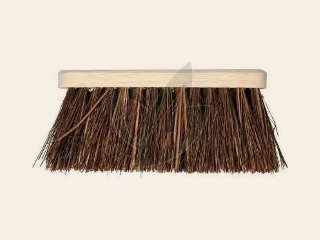 Bezem natuurvezel 28cm