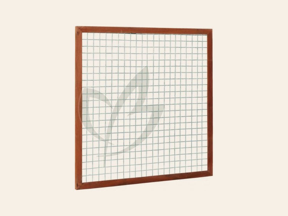 Hardhouten Betontrellis