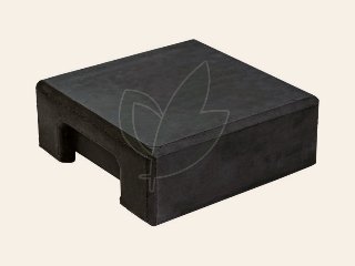 Afdekkap Beton Gecoat Vlakke Kop