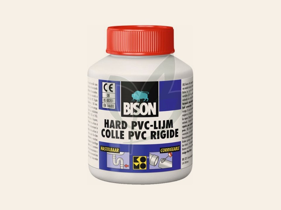 Bison hard PVC lijm