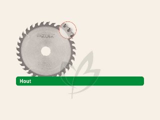 HM zaagblad voor handmachines, 232