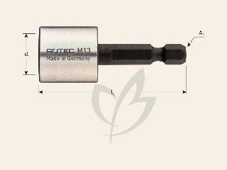 Dopsleutel E , magnetisch