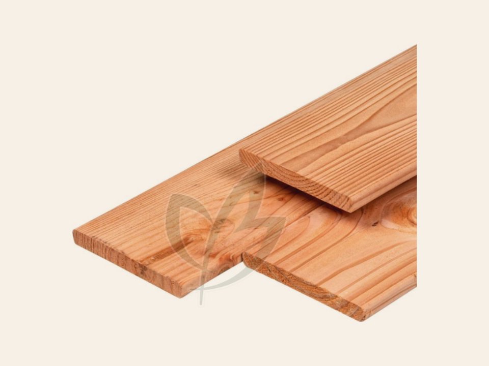 Douglas plank geschaafd
