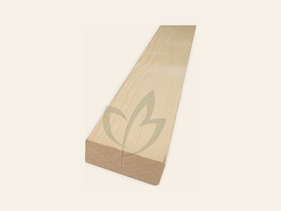 Blank vuren balk