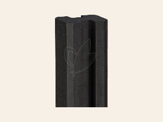 Betonpalen Antraciet met Platte Kop