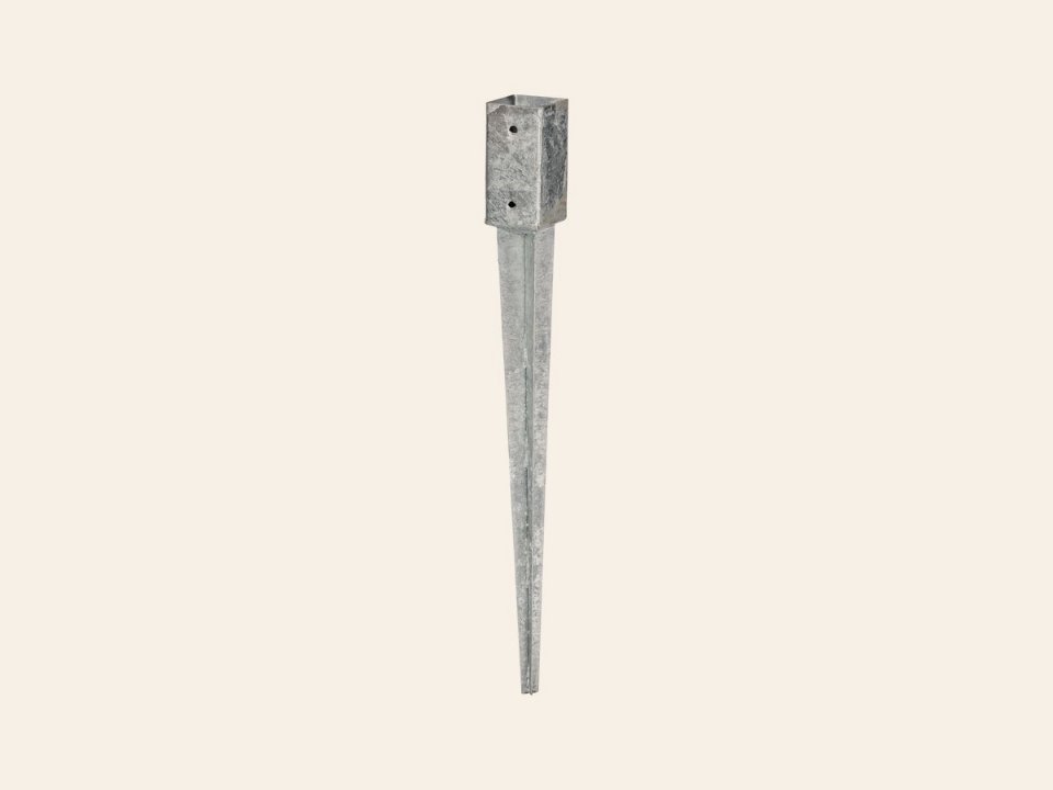 Paalpunt thermisch verzinkt 7,1 × 7,1 × 75 cm