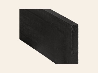 Berton©-onderplaat antraciet gecoat H24 x D3,5 x L180 cm