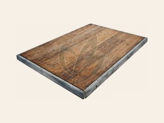 Gebruikte Steenschotten 140 x 107 x 4 cm Hardhout