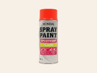 Mondial Spray Paint Fluor Orange 400 ml
