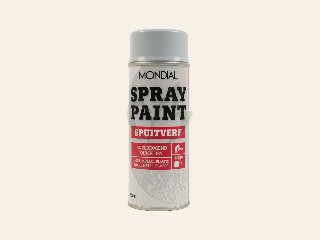 Mondial Spray Paint Ral 7001 Hoogglans Zilvergrijs 400 ml