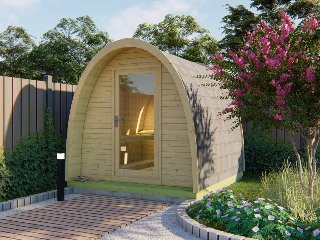 Sauna POD Tolva 260 cm, 38 mm