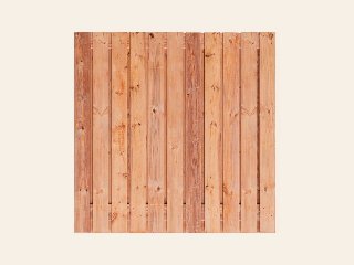 Tuinscherm Agadir, Red Class Wood geïmpregneerd ME vuren, RVS-geschroefd, 23-planks (21+2) 180 × 180 cm
