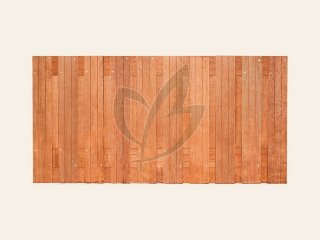 Hardhouten Scherm 21-planks Geschaafd