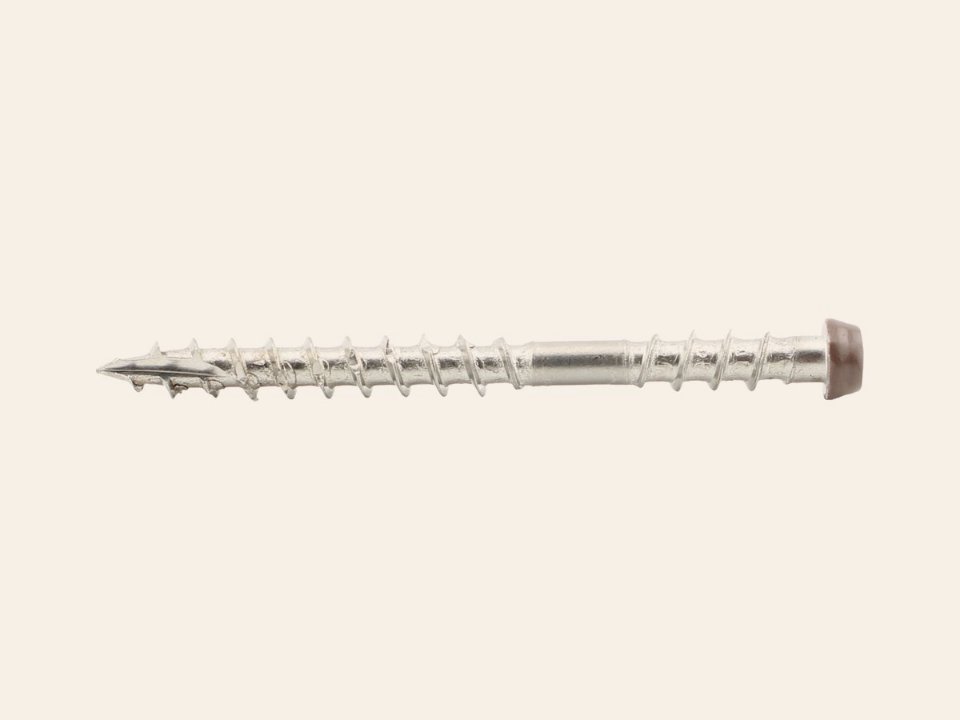 PuraFix vlonderplank schroef M5,3 × 58 RVS voor bovenzijde bevestiging - 75 stuks