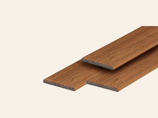 PuraShield composiet kantplank 1,2 × 15,0 × 300 cm, fijne houtnerf