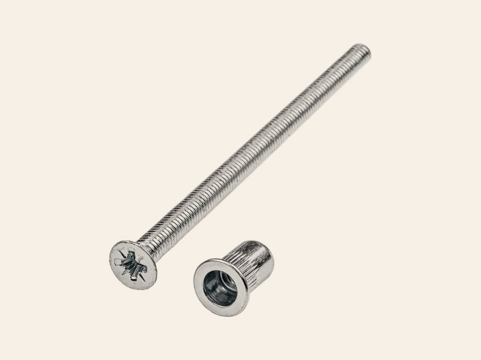 Voldraad bout M6 × 100