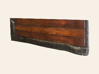 Angelim vermelho hardhout beschoeiingschot 60,0 × 2,0 × 200 cm fijnbezaagd