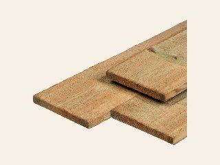 Grenen kantplank 2,0 × 20,0 × 400 cm, vers, groen geïmpregneerd, fijnbezaagd, scherpkantig