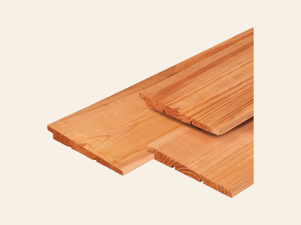 Red Class Wood ME vuren zweeds rabat 1,1/2,2 × 19,5 × 400 cm, vers, geïmpregneerd, 3 zijden geschaafd, 1 zijde fijnbezaagd, 2 zijden vellingkant, 1 zijde 2 groeven