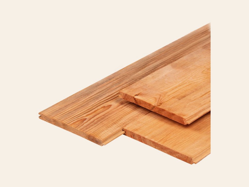 Red Class Wood ME vuren t&g-profiel 1,8 × 19,5 × 300 cm, gedroogd, geïmpregneerd, geschaafd, 2 zijden vellingkant