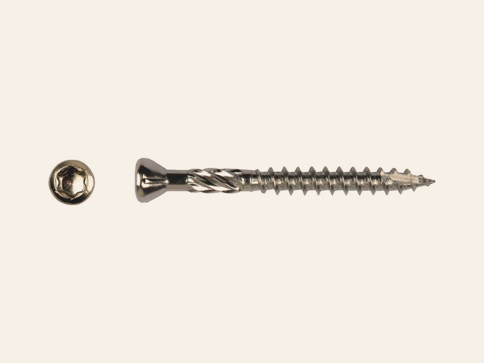 FixGard vlonderschroef - RVS410 5,0 × 60 mm Tx25 (Doos 200 stuks)