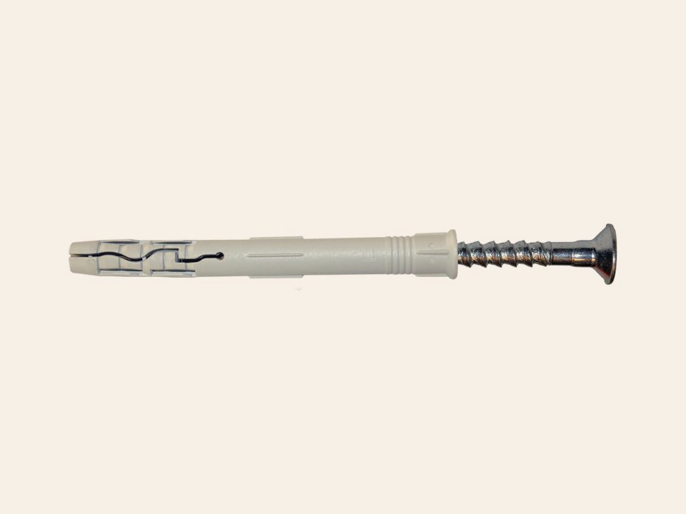 FixGard slagplug - verzinkt 6,0 × 80 mm (Doos 25 stuks)