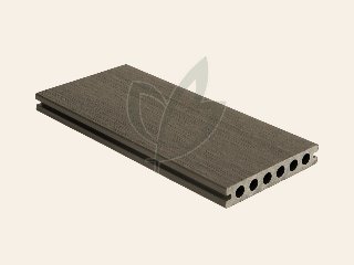 Composiet Vlonderplank / Dekdeel houtstructuur Silver Grey