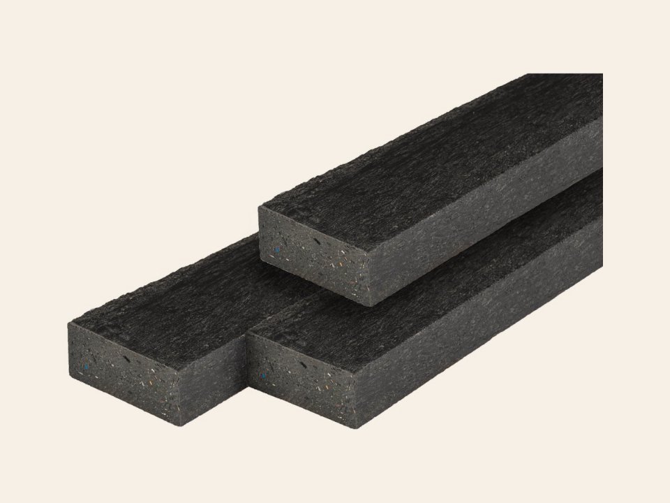 Kunststof onderconstructie 5,0 × 10,0 × 300 cm