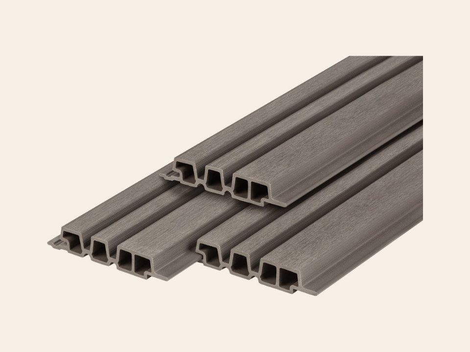 PuraTech 195 Composiet gevelbekleding 3,3 × 19,5 × 390 cm, light grey, brandklasse E
