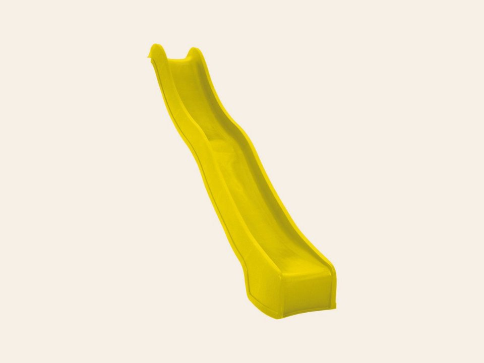Waveglijbaan kunststof 300 cm Geel